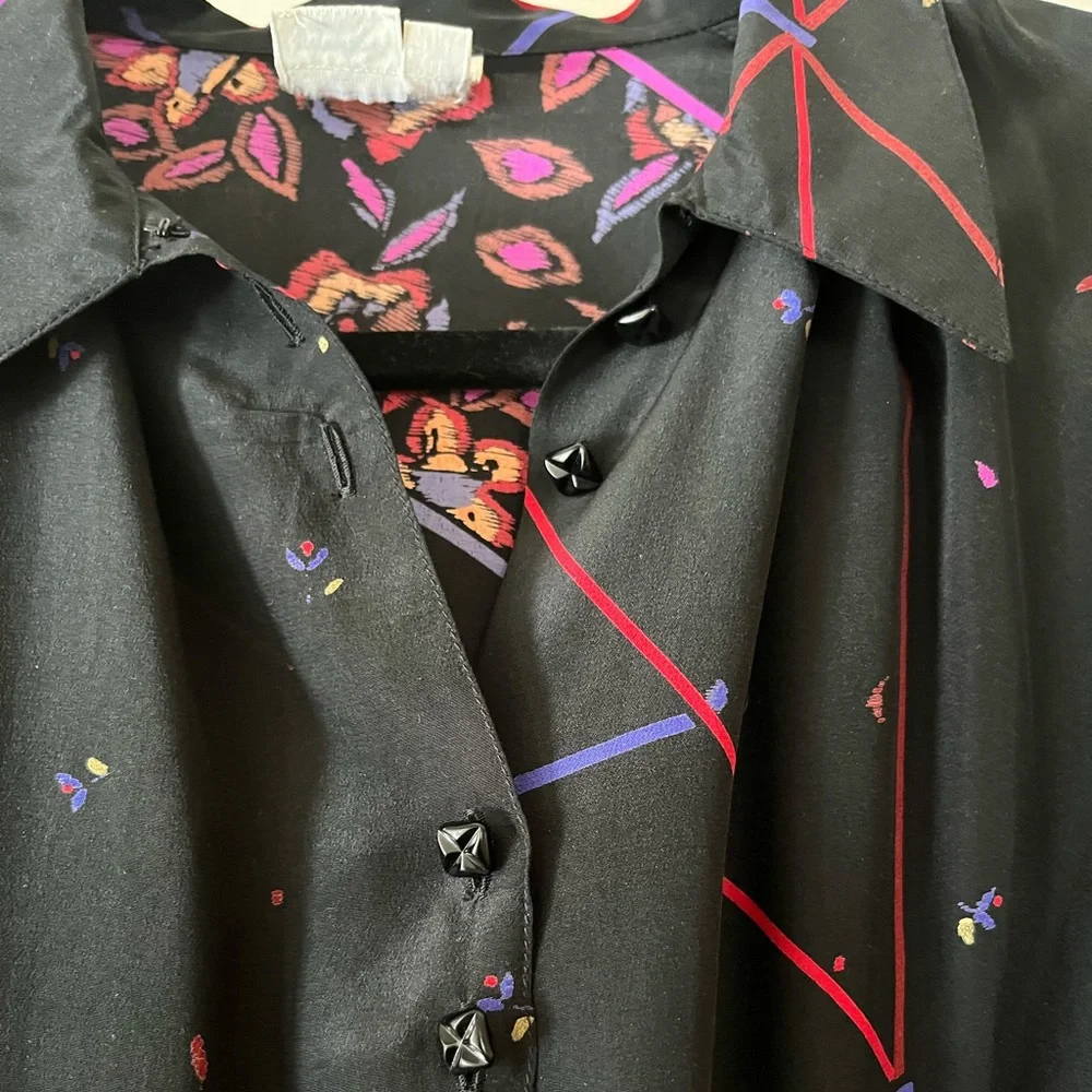 Oleg Cassini vintage short dress long sleeve + belt size 6 excellent condition - Picture 7 of 16